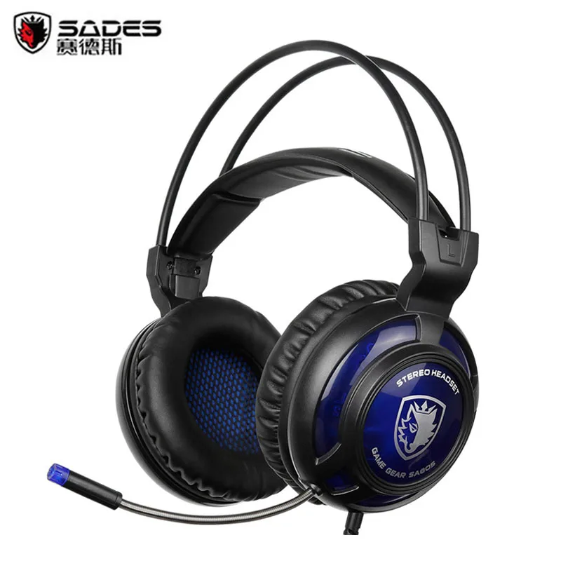 Sades SA805 2016 New Xbox One/PS4 Gaming Headset Gamer Computer Surround Stereo Game Headphones with Microphone Volume Control
Sades SA805 2016 New Xbox One/PS4 Gaming Headset Gamer Computer Surround Stereo Game Headphones with Microphone Volume Control