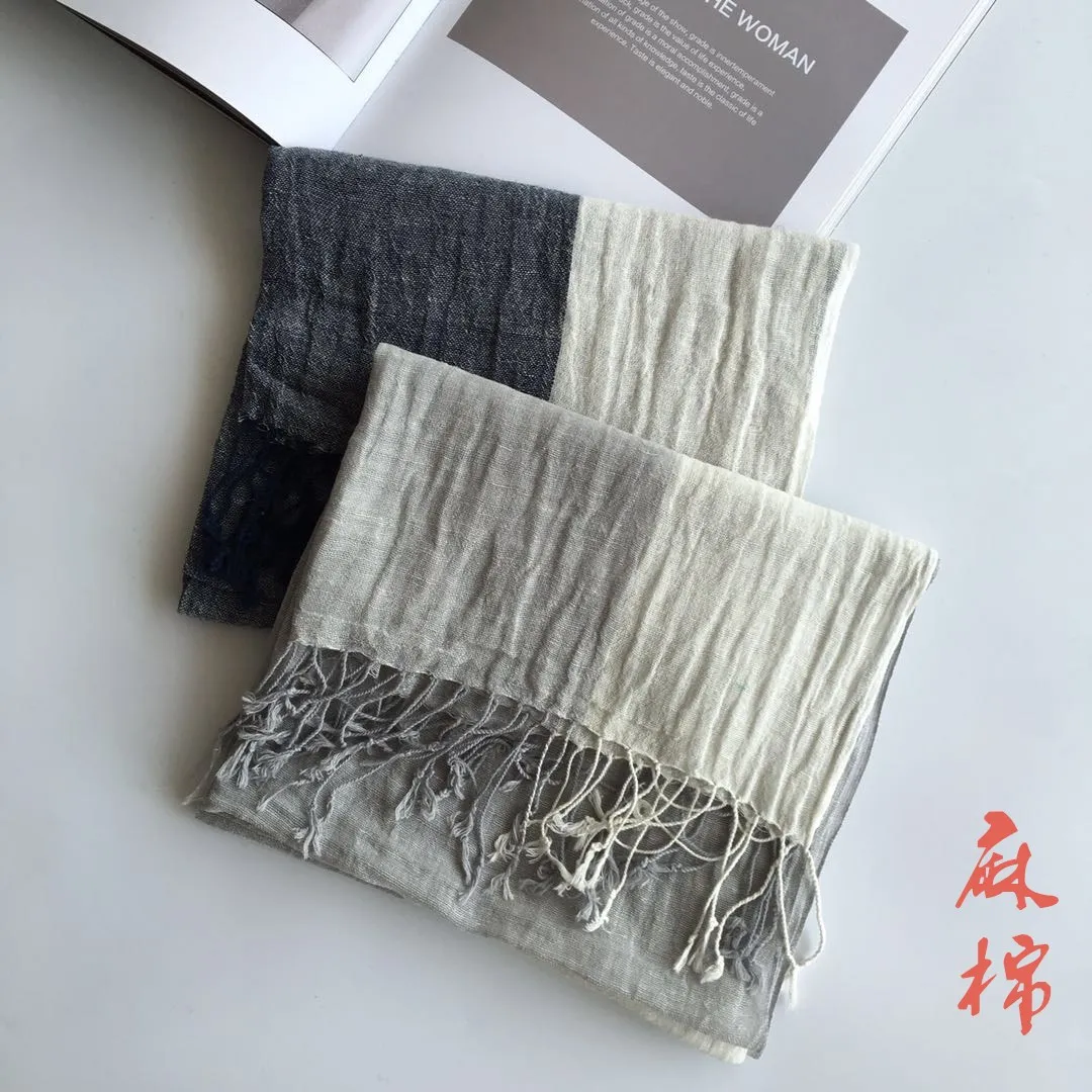 100%Linen Gray Black Man/Woman Scarf Hijab Foulard Shawls Men/Women Summer Scarves LL16
100%Linen Gray Black Man/Woman Scarf Hijab Foulard Shawls Men/Women Summer Scarves LL16