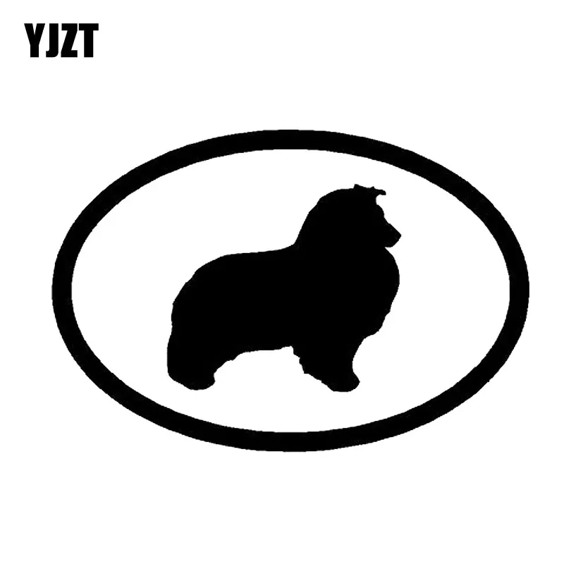 YJZT 15.2*10.2CM Sheltie Dog Cartoon Animal Body Decorative Stickers Fashion Car Window Decal Black/Sliver C6-1216
YJZT 15.2*10.2CM Sheltie Dog Cartoon Animal Body Decorative Stickers Fashion Car Window Decal Black/Sliver C6-1216