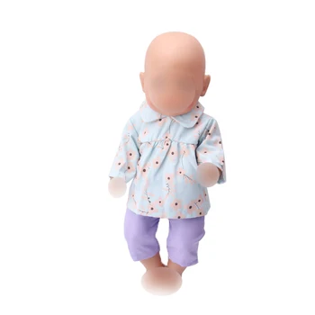 43 cm dolls Clothes Green suit + purple pants Baby toys Dress fit American 18 inch Girls doll f3.1
43 cm dolls Clothes Green suit + purple pants Baby toys Dress fit American 18 inch Girls doll f3.1