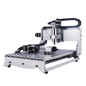 Chinacnc 1500W milling cutting machine 6040 4axis process on aluminum copper jade stone steel etc
Chinacnc 1500W milling cutting machine 6040 4axis process on aluminum copper jade stone steel etc