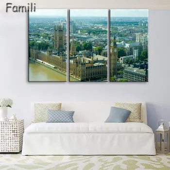 Modern Decorative Home Decor Picture 3 Piece Large London City Landscape Canvas Painting Pictures Modular picture
Modern Decorative Home Decor Picture 3 Piece Large London City Landscape Canvas Painting Pictures Modular picture