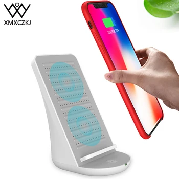 XMXCZKJ Desktop Wireless Charger Mobile Phone Holder With Speaker Stand For iPhone X Wireless Charging Speaker Phone Pad Holder
XMXCZKJ Desktop Wireless Charger Mobile Phone Holder With Speaker Stand For iPhone X Wireless Charging Speaker Phone Pad Holder