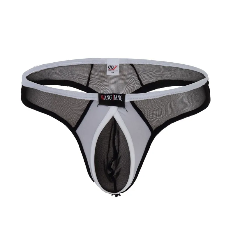 2017 Sexy Men's Gauze G-Strings & Thongs Gay Men Underwear U Convex Crotch Breathable Mesh Underpants brand cueca thong
2017 Sexy Men's Gauze G-Strings & Thongs Gay Men Underwear U Convex Crotch Breathable Mesh Underpants brand cueca thong