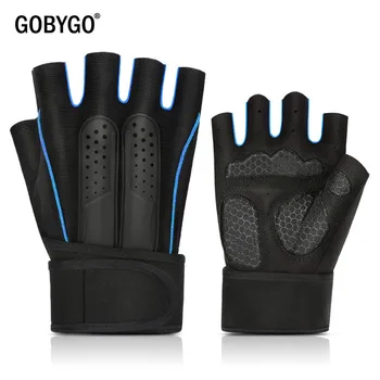 GOBYGO Sports Fitness Weight Lifting Gym Gloves Training Fitness Bodybuilding Workout Wrist Wrap Exercise Glove for Men Women
GOBYGO Sports Fitness Weight Lifting Gym Gloves Training Fitness Bodybuilding Workout Wrist Wrap Exercise Glove for Men Women
