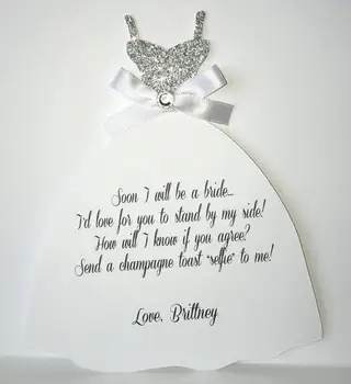 custom glitter Will you be my bridesmaid maid of honor asking Proposal Cards wedding Dress invitations Bridal Party gifts favors
custom glitter Will you be my bridesmaid maid of honor asking Proposal Cards wedding Dress invitations Bridal Party gifts favors