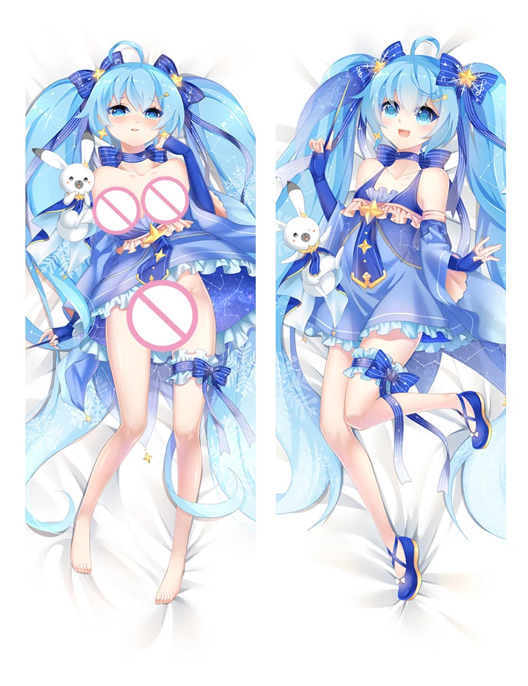 Japan Anime otaku vocaloid music girl Hatsune Miku sexy girl snow miku Dakimakura throw pillow cover Hugging Body PillowCase
Japan Anime otaku vocaloid music girl Hatsune Miku sexy girl snow miku Dakimakura throw pillow cover Hugging Body PillowCase