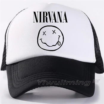 New Summer Trucker Caps Nirvana Cool Summer Black Adult Cool Baseball Mesh Net Trucker Caps Hat for Men Adjustable
New Summer Trucker Caps Nirvana Cool Summer Black Adult Cool Baseball Mesh Net Trucker Caps Hat for Men Adjustable