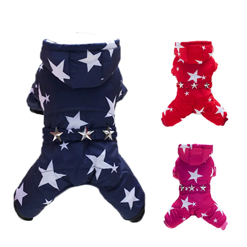 Waterproof Fashion Pet Clothes Dog Jumpsuit Large Pocket Thick Puppy Coat With Hooded Windproof Winter Cotton Pet Apparel XS-XXL
Waterproof Fashion Pet Clothes Dog Jumpsuit Large Pocket Thick Puppy Coat With Hooded Windproof Winter Cotton Pet Apparel XS-XXL
