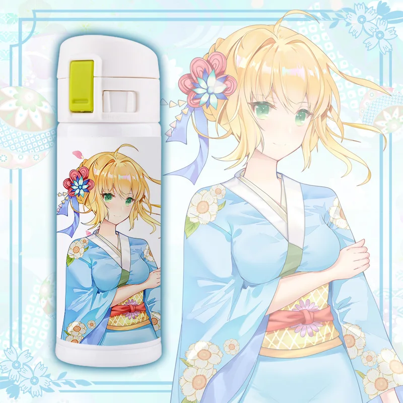 Anime Fate/stay night FGO Nero Saber Tohsaka Rin Cosplay Cup Water Drinking Vaccum Thermos Bottle Student Gift
Anime Fate/stay night FGO Nero Saber Tohsaka Rin Cosplay Cup Water Drinking Vaccum Thermos Bottle Student Gift