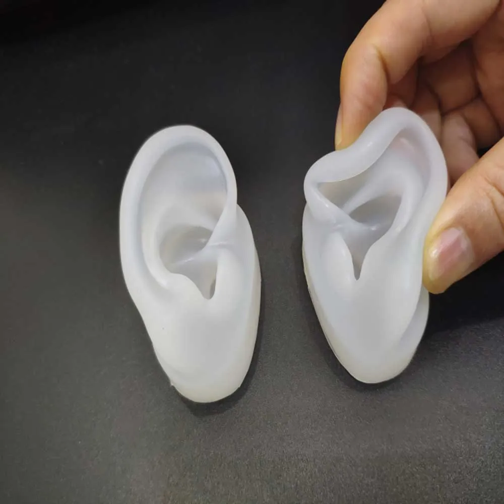 Silicone simulation ear model Hearing aid ear display accessory props Earphones headset display supplies Silicone ear
Silicone simulation ear model Hearing aid ear display accessory props Earphones headset display supplies Silicone ear