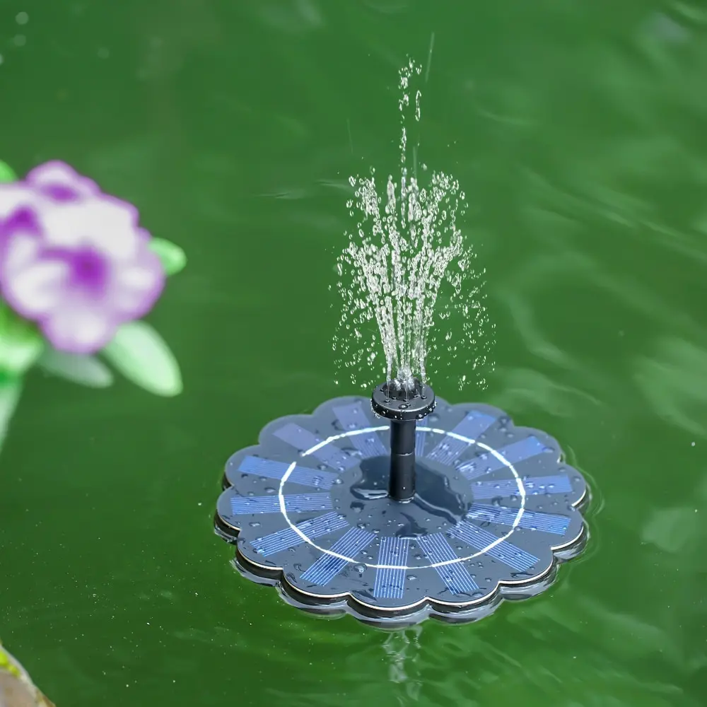 180L/H Solar Water Pump Detachable Water Pump 4-level Water Flow Solar Powered Floating Fountain with Drawstring Bag
180L/H Solar Water Pump Detachable Water Pump 4-level Water Flow Solar Powered Floating Fountain with Drawstring Bag