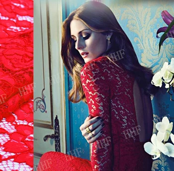 Imports of high-grade red three dimensional heavy industrial upgrading of the lace lace dress dress fabric
Imports of high-grade red three dimensional heavy industrial upgrading of the lace lace dress dress fabric