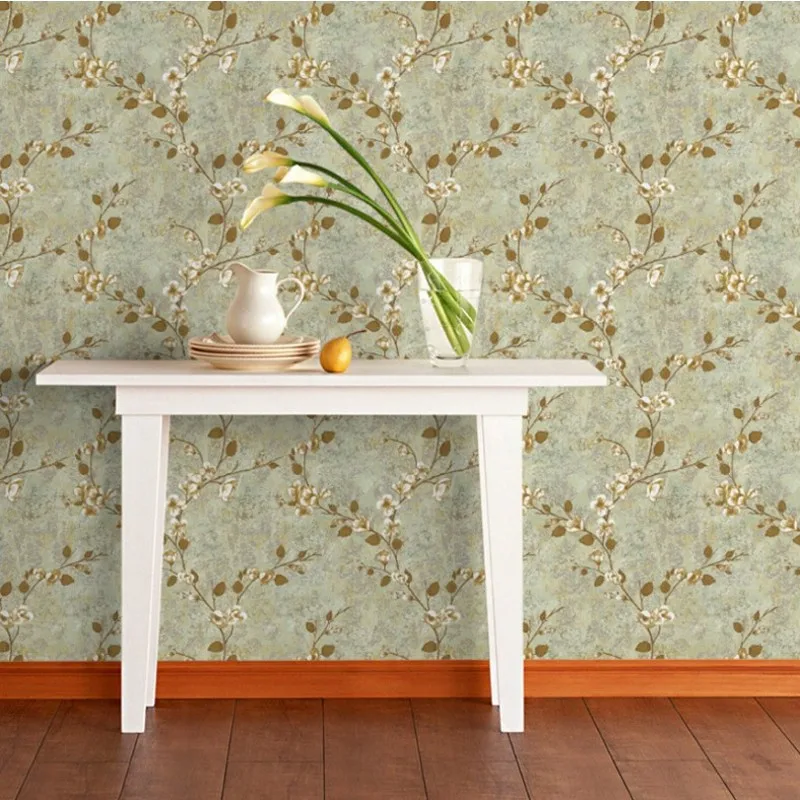 Free Shipping American Village Retro Pastoral Non-wovens Flower Wallpaper Bedroom Living Room Sofa TV Wallpaper 
Free Shipping American Village Retro Pastoral Non-wovens Flower Wallpaper Bedroom Living Room Sofa TV Wallpaper