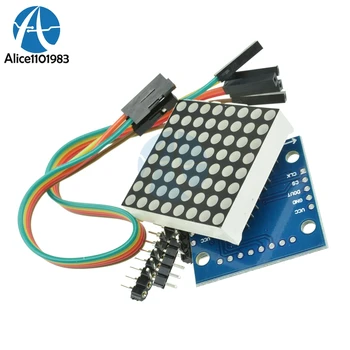 MAX7219 MAX7219EWG Dot Matrix Module Board MCU Control Display Module for Arduino DIY kit
MAX7219 MAX7219EWG Dot Matrix Module Board MCU Control Display Module for Arduino DIY kit
