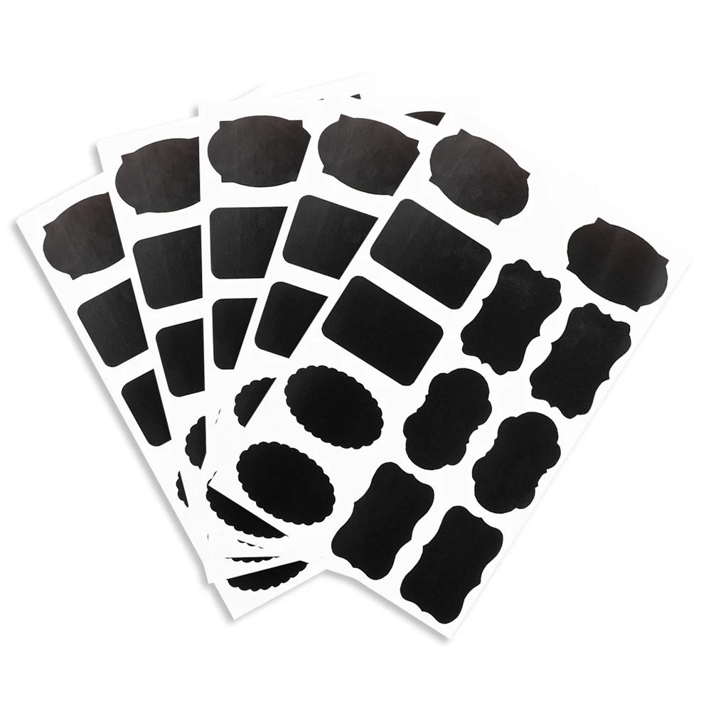 60pcs/set Waterproof Blackboard Labels Stickers With Marker Pen Chalkboard Kitchen Spice Label Stickers Home Jam Jar Bottle Tags
60pcs/set Waterproof Blackboard Labels Stickers With Marker Pen Chalkboard Kitchen Spice Label Stickers Home Jam Jar Bottle Tags