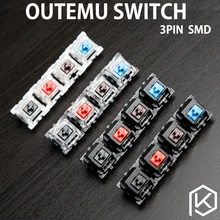 Otm otm outemu 스위치 3pin 블루 레드 블랙 브라운 사용자 정의 mechnical 키보드 xd64 xd60 eepw84 gh60 tada68 rgb 87 104 zz96(China)