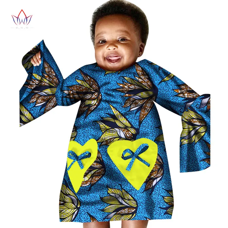 Cute Children Girl Long Sleeve Dress African Children Girls Dresses for Party Bazin Riche Clothing Fashion Short Dress WYT164
Cute Children Girl Long Sleeve Dress African Children Girls Dresses for Party Bazin Riche Clothing Fashion Short Dress WYT164