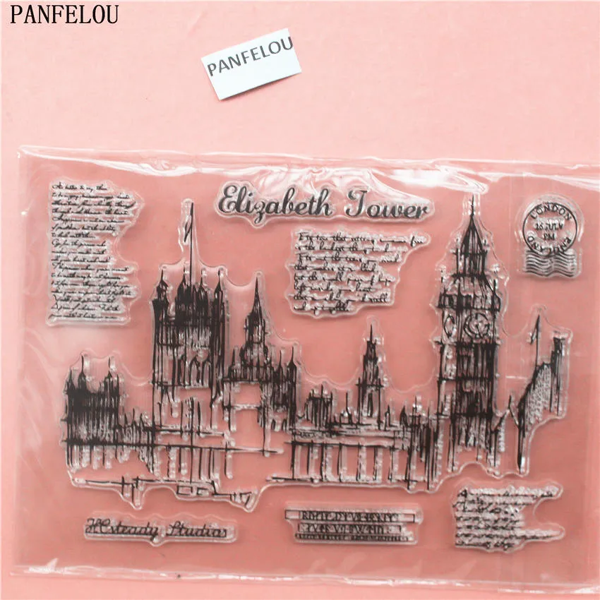 PANFELOU The flags castle Transparent Clear Silicone Stamp/Seal DIY scrapbooking/photo album Decorative clear stamp sheets
PANFELOU The flags castle Transparent Clear Silicone Stamp/Seal DIY scrapbooking/photo album Decorative clear stamp sheets