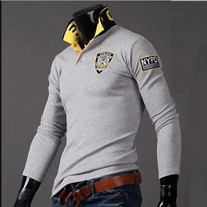 ZOGAA New Brand Leisure Fashion Tide-korean Printing Men's Long Sleeve Slim Joker Polo Shirt For Men Clothes 2018
ZOGAA New Brand Leisure Fashion Tide-korean Printing Men's Long Sleeve Slim Joker Polo Shirt For Men Clothes 2018