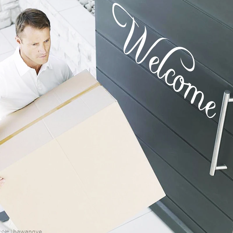 Art new design cheap door decoration Vinyl welcome character wall sticker home decor PVC words decals for window mirror in rooms
Art new design cheap door decoration Vinyl welcome character wall sticker home decor PVC words decals for window mirror in rooms