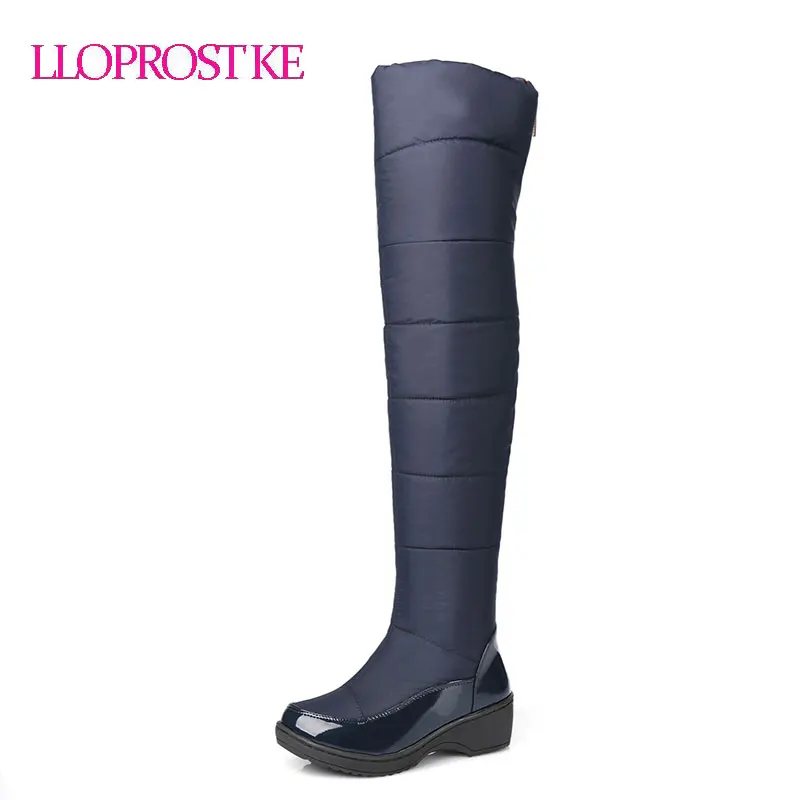 LLOPROST KE Women Boots Snow Over-the-Knee With Cotton Boots For Women Winter Warm Shoes Long Boots Zapatos Mujer botas GL059
LLOPROST KE Women Boots Snow Over-the-Knee With Cotton Boots For Women Winter Warm Shoes Long Boots Zapatos Mujer botas GL059