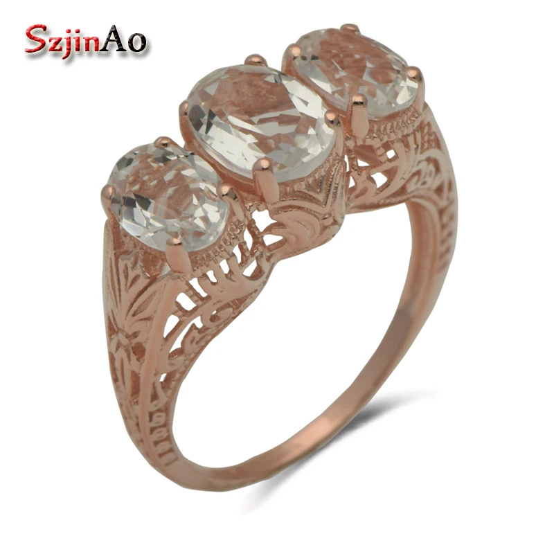 Szjinao Europe and the exquisite fashion women luxurious index finger ring jewelry, 925 silver rose Jin Bai zirconium rings
Szjinao Europe and the exquisite fashion women luxurious index finger ring jewelry, 925 silver rose Jin Bai zirconium rings