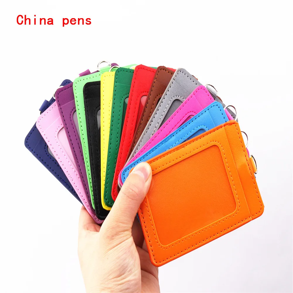 Luxury quality PU Leather material double card sleeve ID Badge Case Clear Bank Credit Card Badge Holder Accessories
Luxury quality PU Leather material double card sleeve ID Badge Case Clear Bank Credit Card Badge Holder Accessories