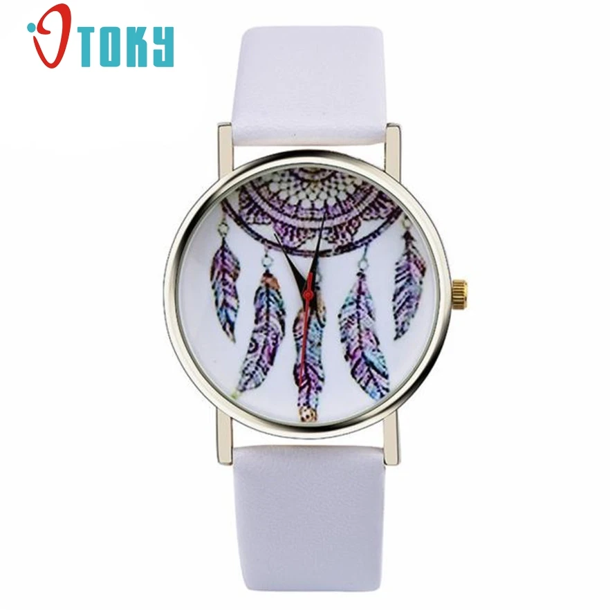 OTOKY Quartz Women Leather Wrist Watches Ladies Feather Printed Wristwatch quartz-watch Female Clock Relogio Feminino #30 1 pc
OTOKY Quartz Women Leather Wrist Watches Ladies Feather Printed Wristwatch quartz-watch Female Clock Relogio Feminino #30 1 pc