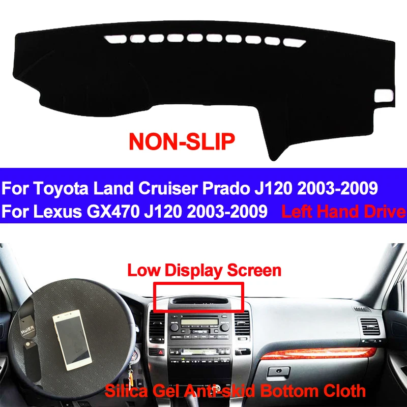 TAIJS Car Dashboard Cover Silicone Non-Slip For Toyota Land Cruiser Prado J120 2003 - 2009 Lexus GX470 J120 2003 - 2009 Carpet
TAIJS Car Dashboard Cover Silicone Non-Slip For Toyota Land Cruiser Prado J120 2003 - 2009 Lexus GX470 J120 2003 - 2009 Carpet