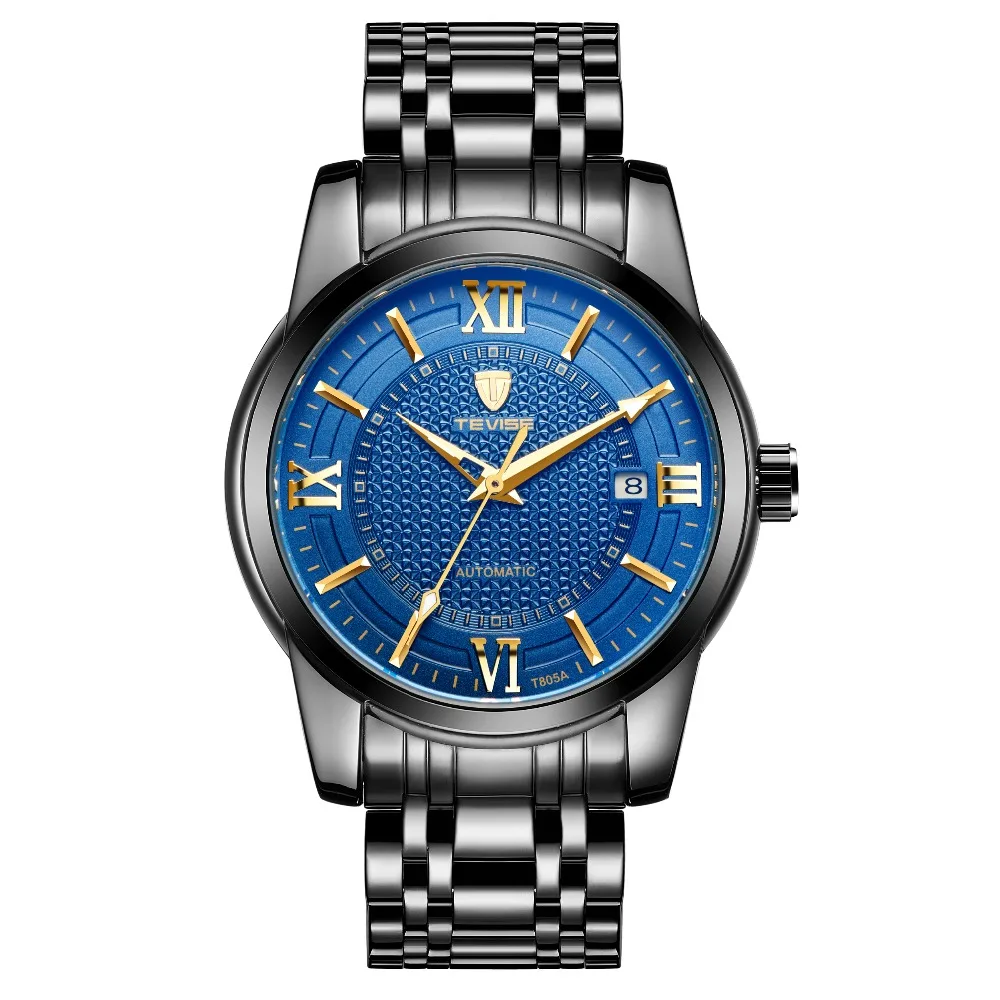 TEVISE Men Automatic Mechanical Watch Stainless Steel Strap Roman Number Design Wrist Watch
TEVISE Men Automatic Mechanical Watch Stainless Steel Strap Roman Number Design Wrist Watch