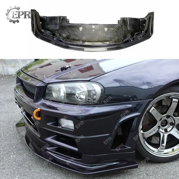 For Nissan Skyline R34 GTR Carbon Fiber Auto Select Front Lip Body Kit Tuning Part For GTR R34 Carbon Front Lip with Undertray
For Nissan Skyline R34 GTR Carbon Fiber Auto Select Front Lip Body Kit Tuning Part For GTR R34 Carbon Front Lip with Undertray