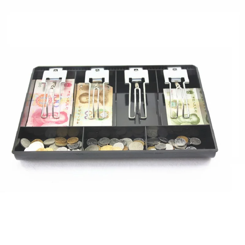 Metal Clip Cash register box New Classify store Cashier coin Drawer box 32.5*24.5*3.5cm
Metal Clip Cash register box New Classify store Cashier coin Drawer box 32.5*24.5*3.5cm