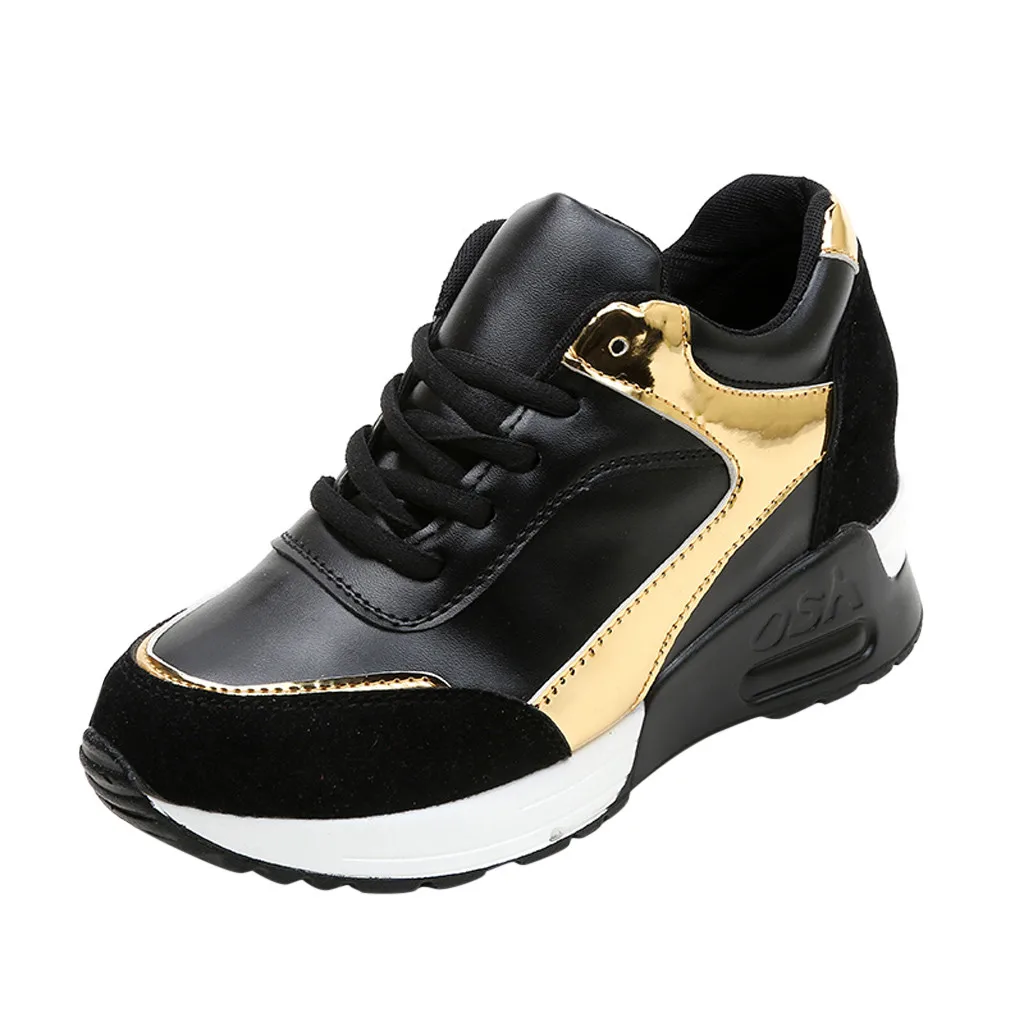 CHAMSGEND Splicing Heightening Sneakers casual women's wear-resistant anti-slip air cushion student comfortable running shoes
CHAMSGEND Splicing Heightening Sneakers casual women's wear-resistant anti-slip air cushion student comfortable running shoes