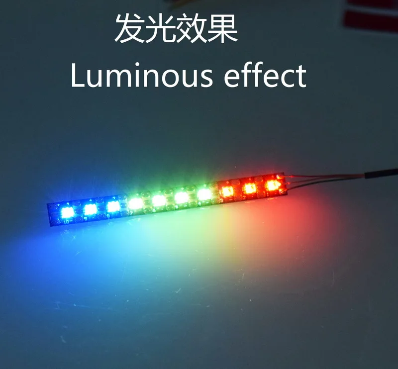 JHEMCU WS2812 LED Strip Light Flexible Light Bar 53*5*1MM 3.3-5V Programmable Tiny Whoop Toothpick for FPV Racing Micro Drone
JHEMCU WS2812 LED Strip Light Flexible Light Bar 53*5*1MM 3.3-5V Programmable Tiny Whoop Toothpick for FPV Racing Micro Drone
