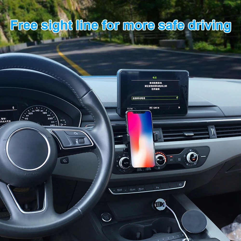 NYFundas 360 Degree Adjustable Car Phone Holder For iphone X XS MAX 8 Plus Samsung S9 S8 Note 9 Mount Clip Stand Smartphone |