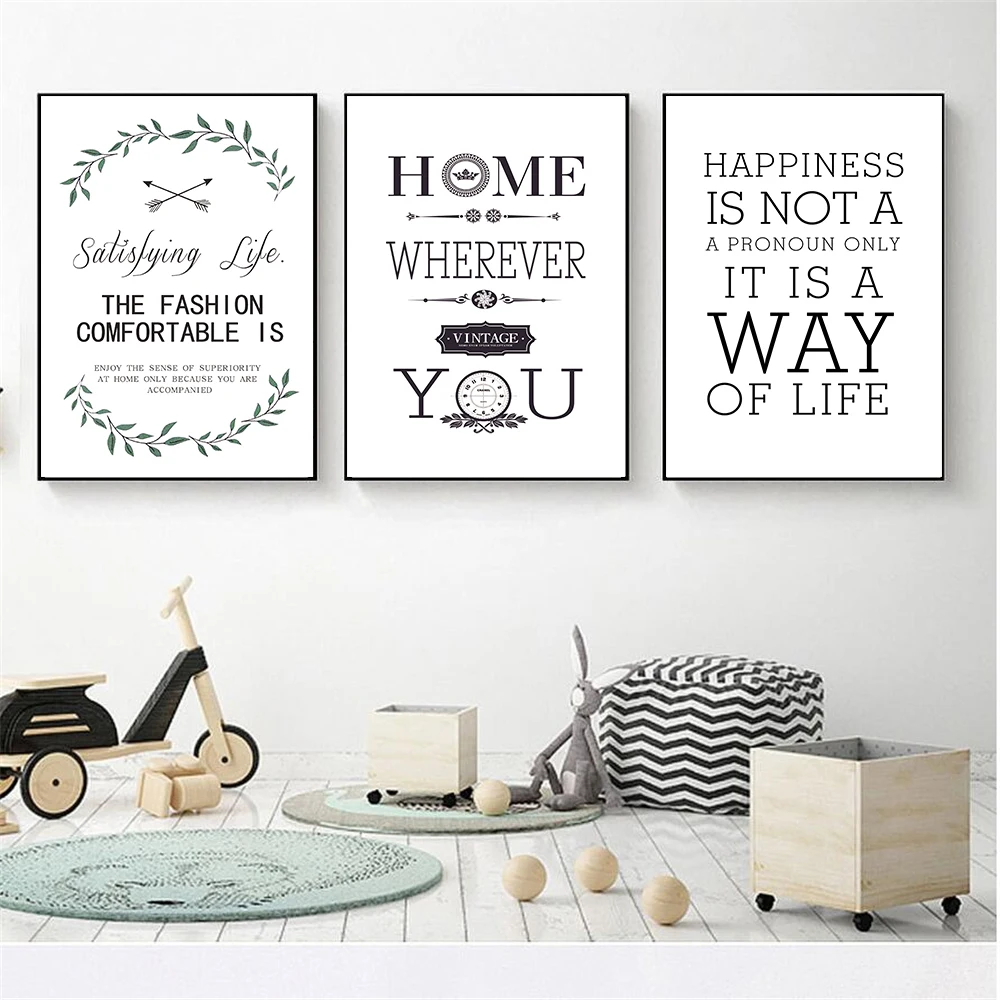 Inspirational Poster Nordic Wall Decor Quotes Canvas Picture For Living Room Life Kitchen Picture Black White Wall Art Sayings
Inspirational Poster Nordic Wall Decor Quotes Canvas Picture For Living Room Life Kitchen Picture Black White Wall Art Sayings