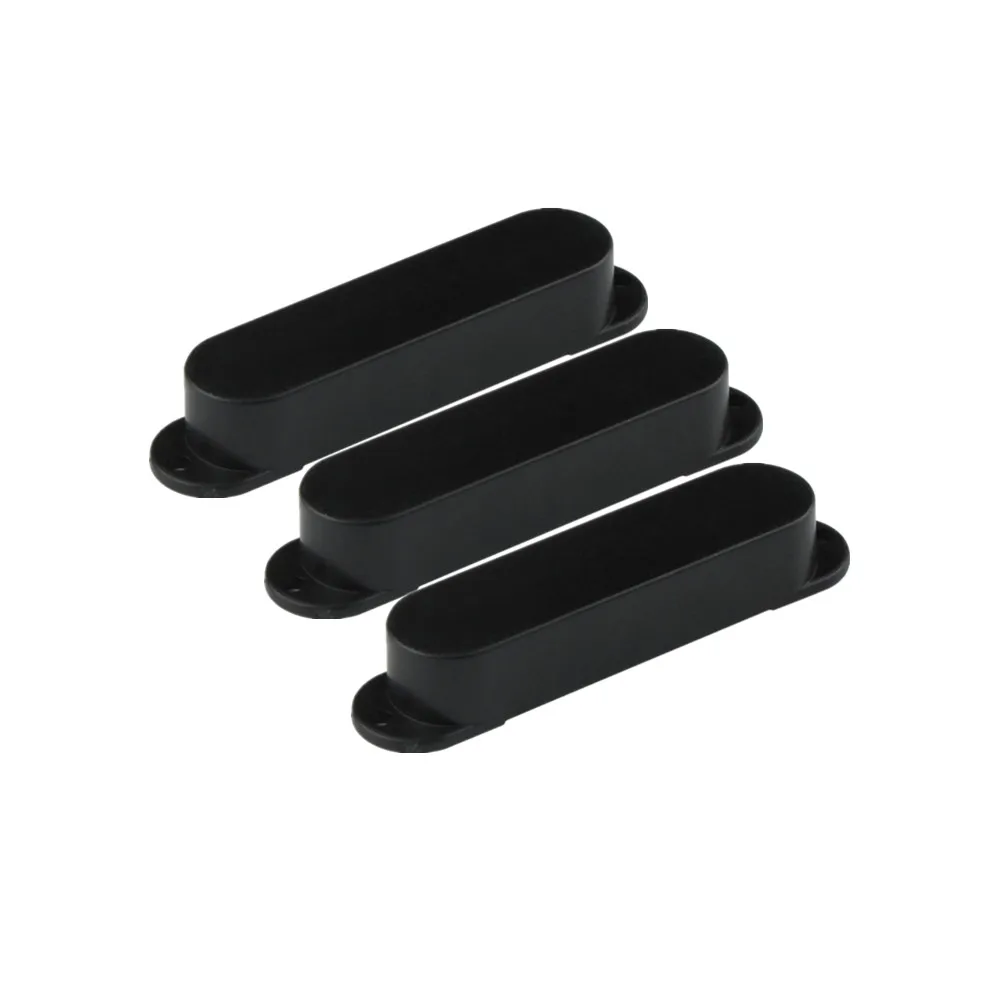 NEW 3pcs Closed Plastic Guitar Single Coil Pickup Covers No Holes for FD ST Style Guitar ,Black
NEW 3pcs Closed Plastic Guitar Single Coil Pickup Covers No Holes for FD ST Style Guitar ,Black
