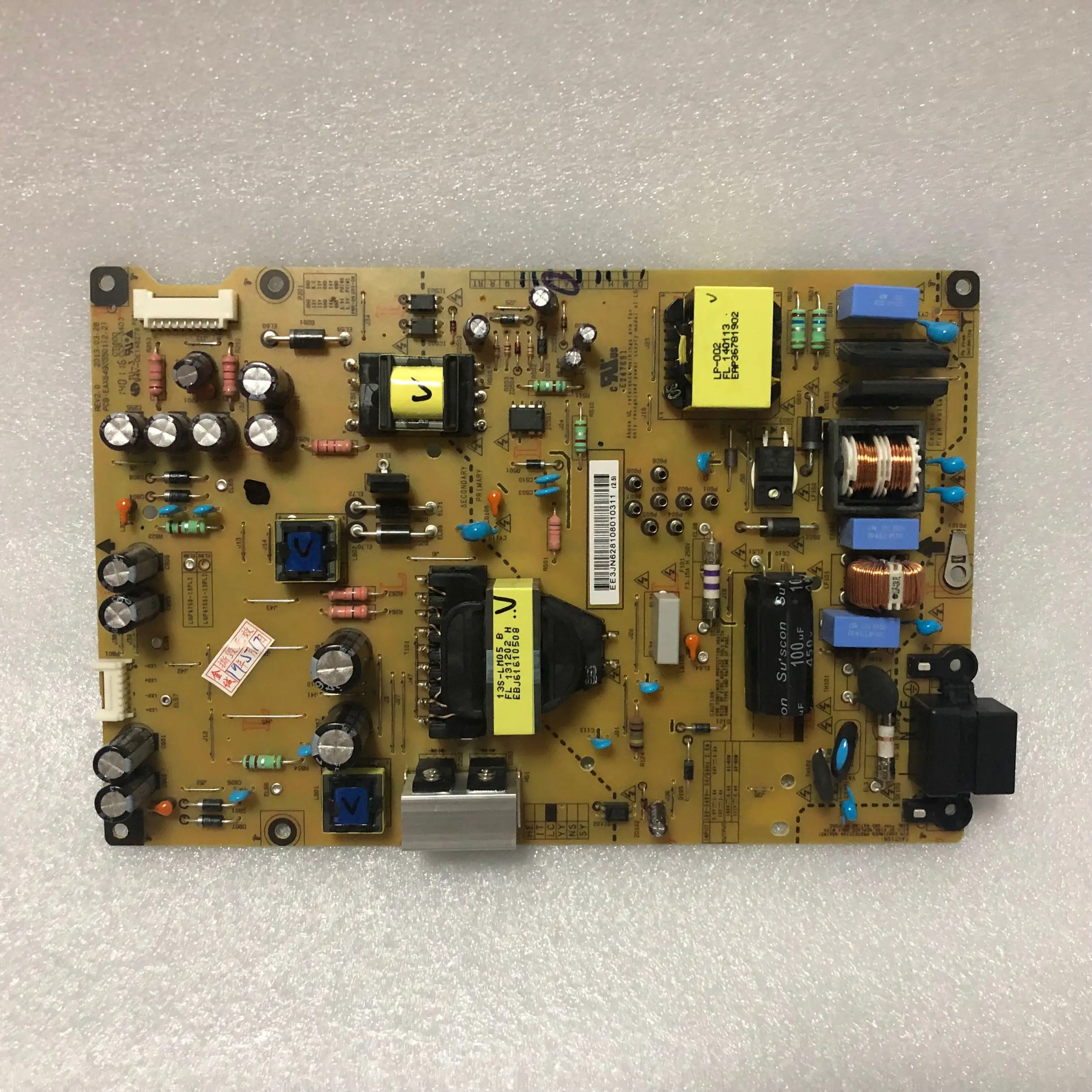 NEW original for LG EAY62810801 EAX64905501 LGP4750-13PL2 47LN5454_CT Power Board
NEW original for LG EAY62810801 EAX64905501 LGP4750-13PL2 47LN5454_CT Power Board