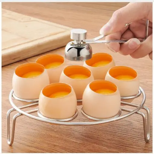 Stainless Steel Boiled Egg Scissors Topper Cutter Shell Opener Glutinous Rice Egg Scissors Kitchen Tools Egg Cracker Separator
Stainless Steel Boiled Egg Scissors Topper Cutter Shell Opener Glutinous Rice Egg Scissors Kitchen Tools Egg Cracker Separator