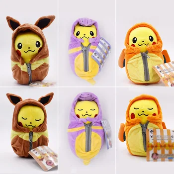 Pikachu Plush Toys Dolls Cosplay Charizard Ekans Eevee Sleeping Bag Soft Stuffed Animal Doll For Christmas Gift Free Shipping
Pikachu Plush Toys Dolls Cosplay Charizard Ekans Eevee Sleeping Bag Soft Stuffed Animal Doll For Christmas Gift Free Shipping