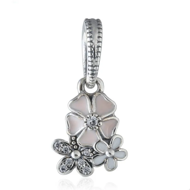 Poetic Blooms Flower Pendant Charm Beads with Clear Cz Mixed Enamel Floral Bead Pure 925-Sterling-Silver Fits Brand bracelets
Poetic Blooms Flower Pendant Charm Beads with Clear Cz Mixed Enamel Floral Bead Pure 925-Sterling-Silver Fits Brand bracelets
