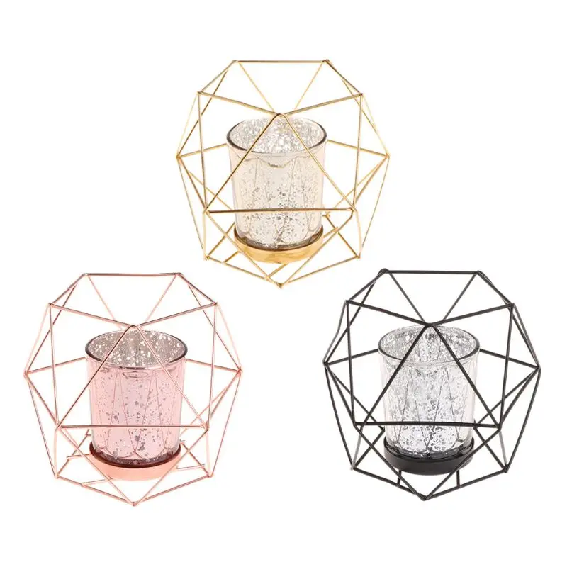 Nice Nordic Style 3D Geometric Candlestick Metal Candle Holder Wedding Home Decor Hot Nov-20B
Nice Nordic Style 3D Geometric Candlestick Metal Candle Holder Wedding Home Decor Hot Nov-20B