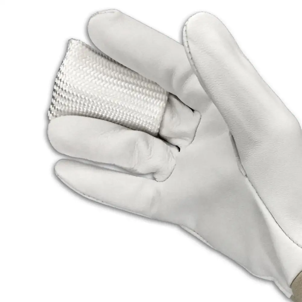 High Temperature Fiber Finger Sleeve Welder Work Cut-Proof heatproof mesh Gloves grilling gloves oven mitts for cooking baking
High Temperature Fiber Finger Sleeve Welder Work Cut-Proof heatproof mesh Gloves grilling gloves oven mitts for cooking baking