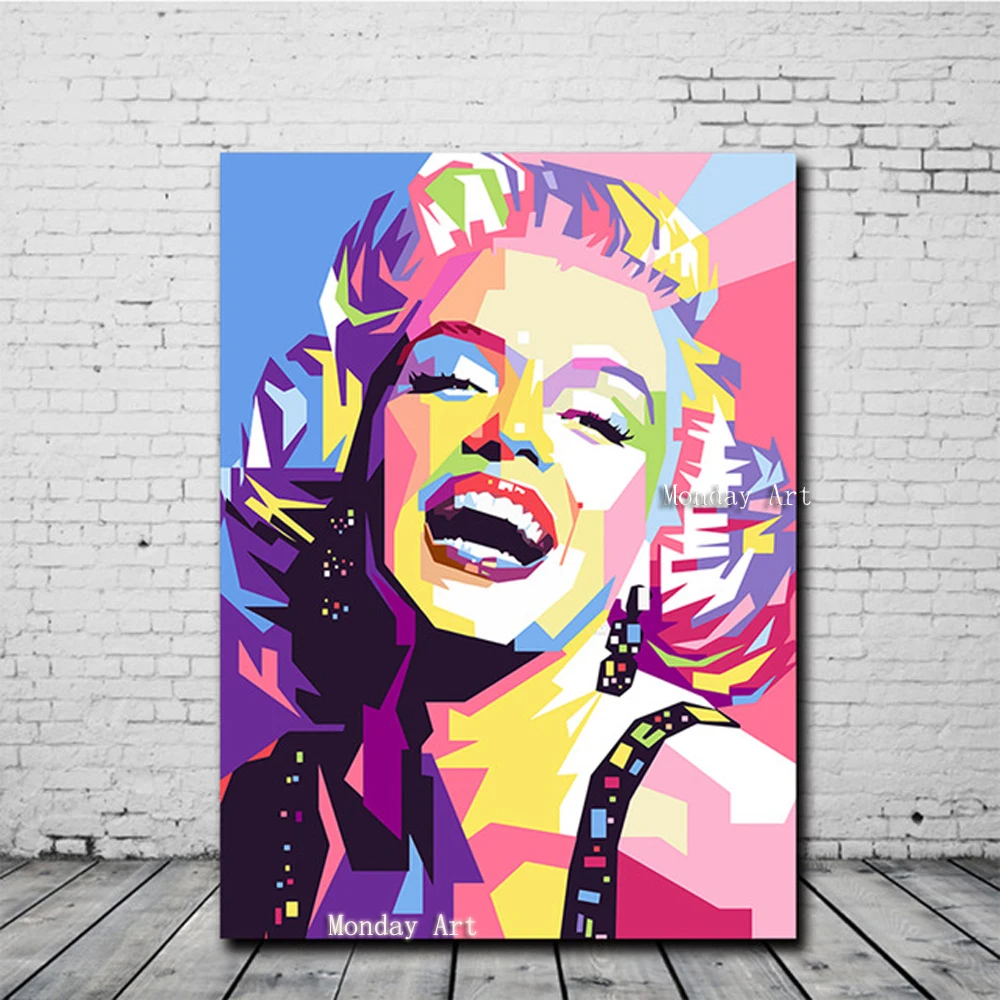 Colorful-Marilyn-Monroe-Canvas-Painting-Portrait-Abstract-Posters-and-Prints-Canvas-Wall-Art-Pictures-for-Living