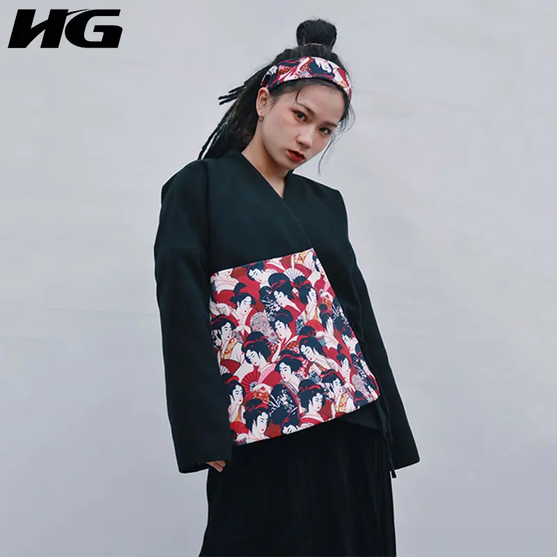 HG Autumn Winter New Retro Japanese Style Splice Coat Women Kimono Cardigan Loose Printing Wind Geisha Thick Warm Tops WQR1075
HG Autumn Winter New Retro Japanese Style Splice Coat Women Kimono Cardigan Loose Printing Wind Geisha Thick Warm Tops WQR1075