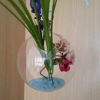 Diameter=8cm 100pcs/pack Small Size Transparent Glass Terrarium with one small open Hanging Glass Vase Home Wedding Decorative 
Diameter=8cm 100pcs/pack Small Size Transparent Glass Terrarium with one small open Hanging Glass Vase Home Wedding Decorative