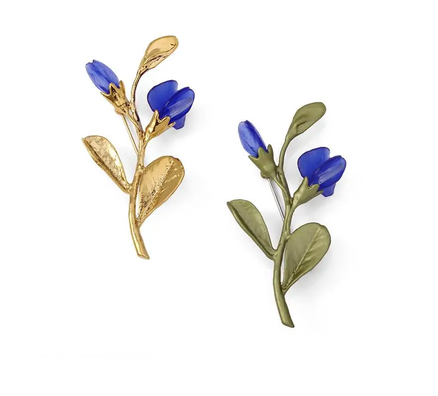 CSxjd Genuine version High quality Metal bronze Amorpha flower bud Women Brooches wedding accessories
CSxjd Genuine version High quality Metal bronze Amorpha flower bud Women Brooches wedding accessories
