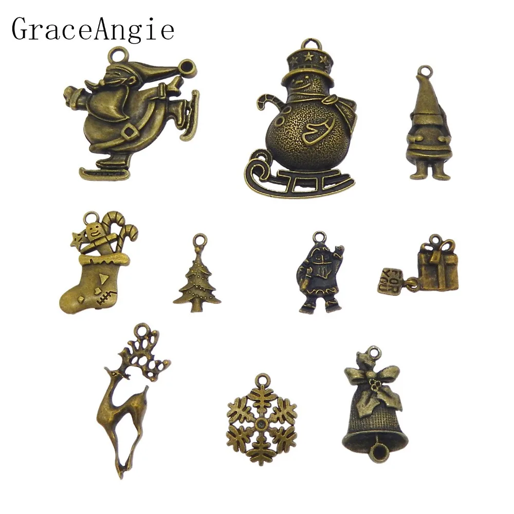 10Pcs Mix Christmas Deer Snowman Socks Bell Santa Claus Tree Bronze Earring Necklace Bracelet Craft Key Chain Accessories Crafts
10Pcs Mix Christmas Deer Snowman Socks Bell Santa Claus Tree Bronze Earring Necklace Bracelet Craft Key Chain Accessories Crafts