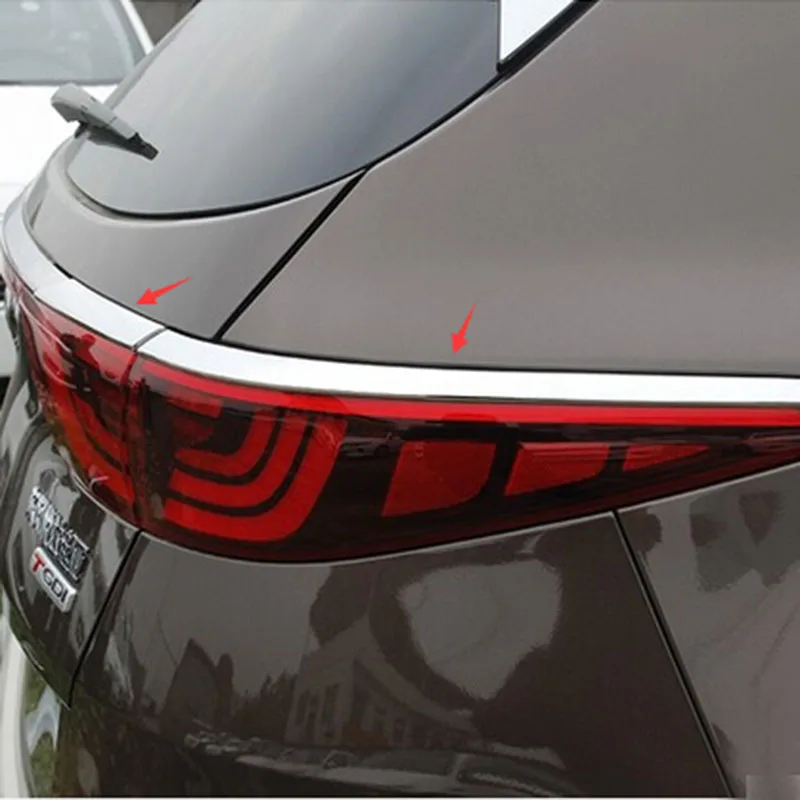 Car ABS Chrome Rear Tail Lamp eyebrow sticker Trim For 2016-2017 LHD Kia Sportage 2018
Car ABS Chrome Rear Tail Lamp eyebrow sticker Trim For 2016-2017 LHD Kia Sportage 2018